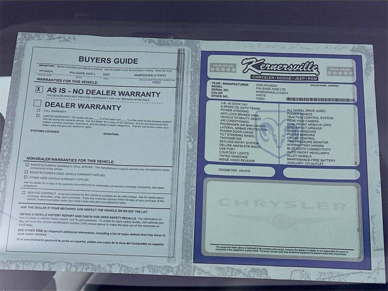 2020 Hyundai Palisade Limited