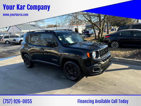 2015 Jeep Renegade for sale at Your Kar Company in Norfolk VA
