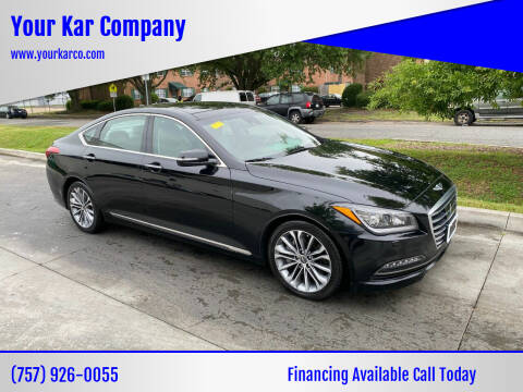 2016 Hyundai Genesis for sale at Your Kar Company in Norfolk VA