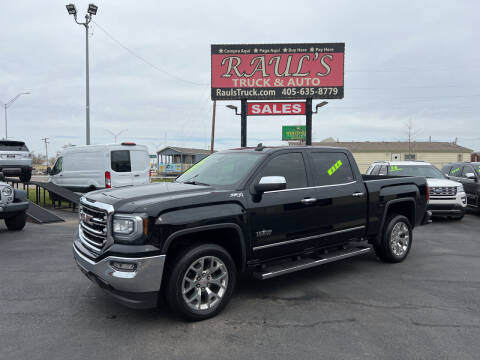 2018 GMC Sierra 1500 for sale at RAUL'S TRUCK & AUTO SALES, INC in Oklahoma City OK