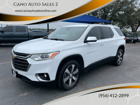 2018 Chevrolet Traverse for sale at Cano Auto Sales 2 in Harlingen TX