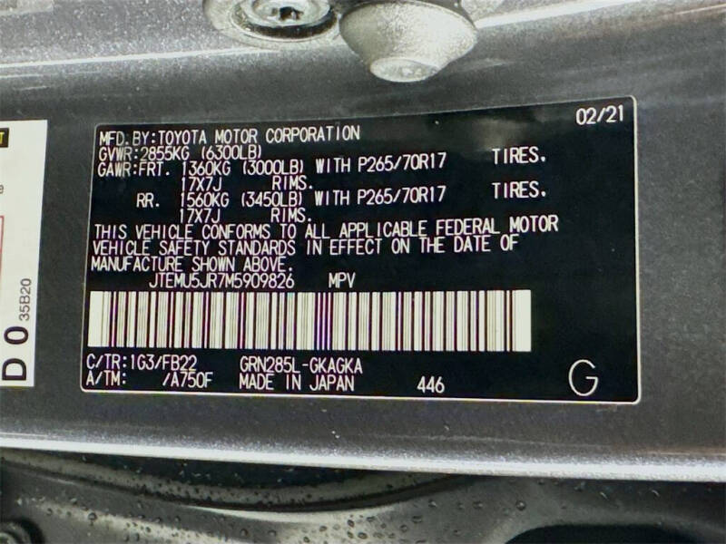 2021 Toyota 4Runner SR5