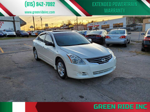 2011 Nissan Altima for sale at Green Ride Inc in Nashville TN