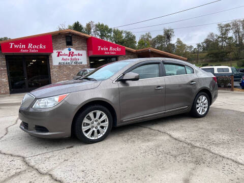 2011 Buick LaCrosse for sale at Twin Rocks Auto Sales LLC in Uniontown PA