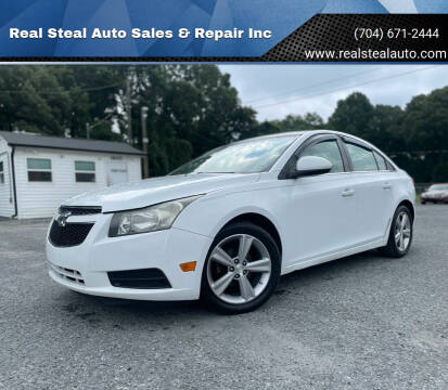 2014 Chevrolet Cruze for sale at Real Steal Auto Sales & Repair Inc in Gastonia NC