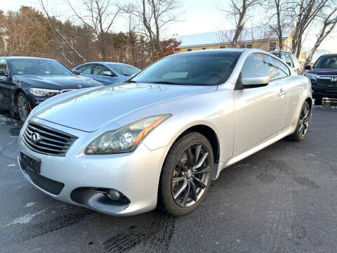 2011 Infiniti G37 Coupe for sale at RT28 Motors in North Reading MA