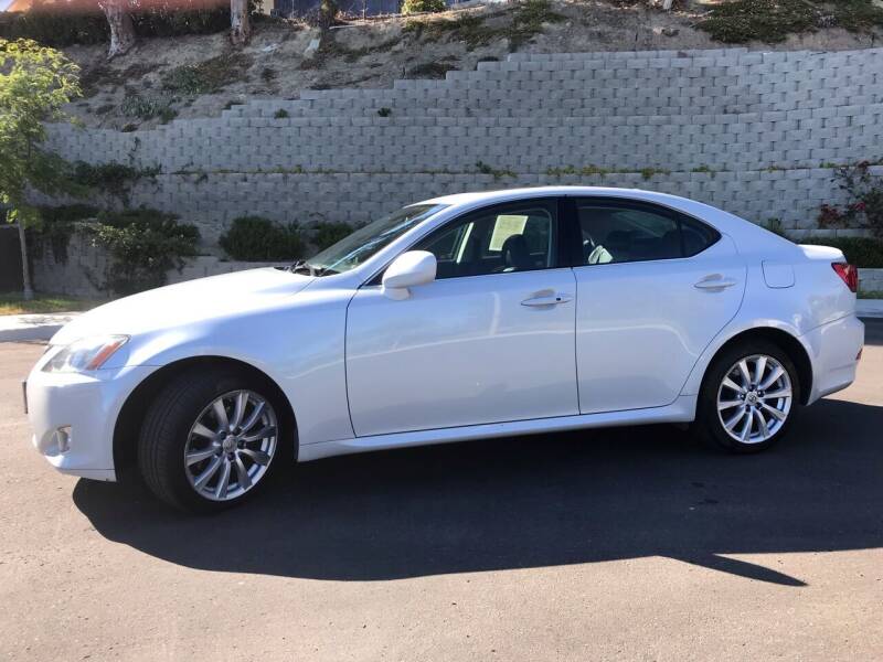 2007 Lexus IS 250 for sale at CALIFORNIA AUTO GROUP in San Diego CA