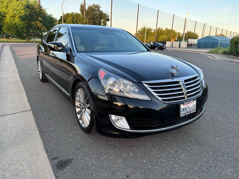 2015 Hyundai Equus for sale at R&A Auto Sales, inc. in Sacramento CA