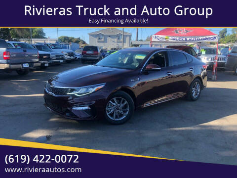 2019 Kia Optima for sale at Rivieras Truck and Auto Group in Chula Vista CA