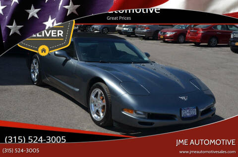 2003 Chevrolet Corvette for sale at JME Automotive in Ontario NY