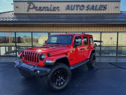 2020 Jeep Wrangler Unlimited for sale at PREMIER AUTO SALES in Carthage MO