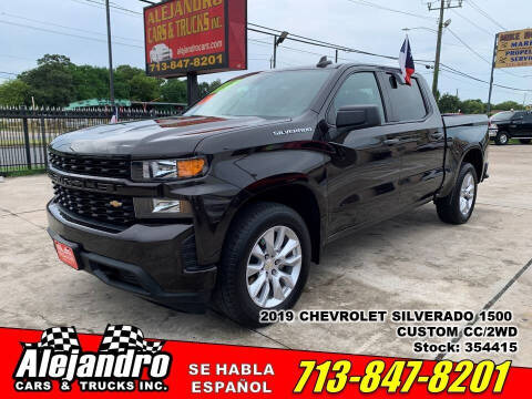 2019 Chevrolet Silverado 1500 for sale at Alejandro Cars & Trucks Inc in Houston TX