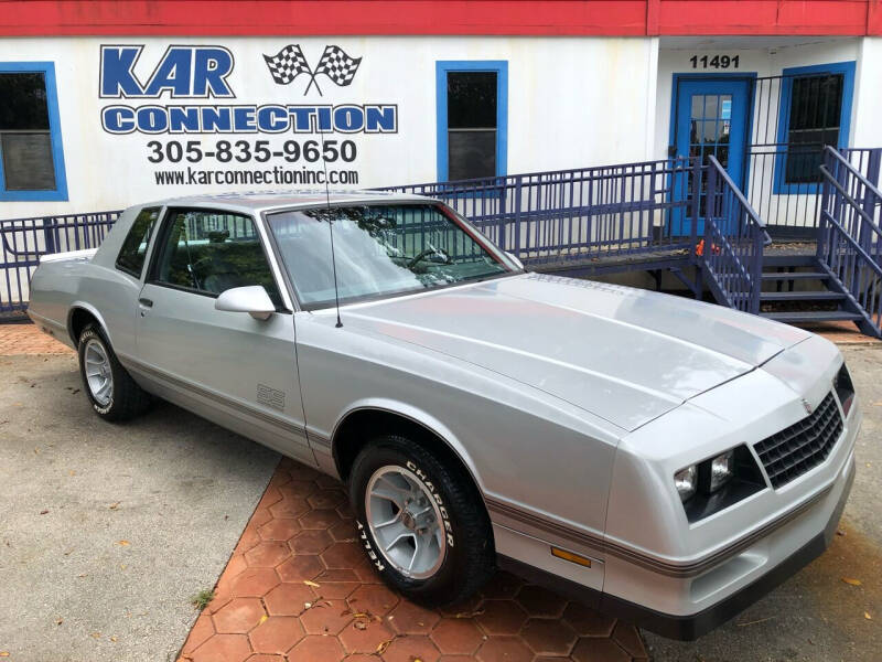 1987 Chevrolet Monte Carlo for sale at Kar Connection in Miami FL