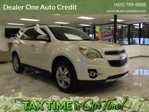 2013 Chevrolet Equinox for sale at Dealer One Auto Credit in Oklahoma City OK