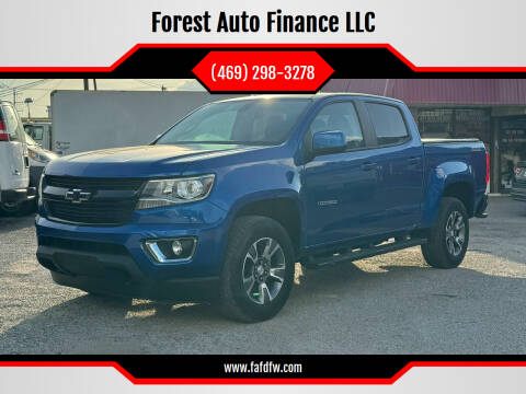 2020 Chevrolet Colorado for sale at Forest Auto Finance LLC in Garland TX