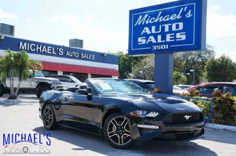 2020 Ford Mustang for sale at Michael's Auto Sales Corp in Hollywood FL