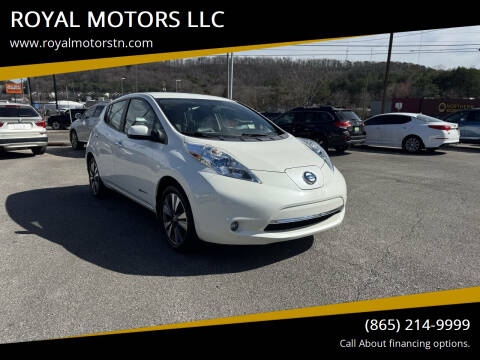 2015 Nissan LEAF for sale at ROYAL MOTORS LLC in Knoxville TN