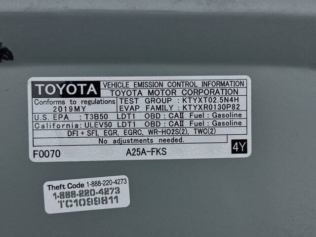 2019 Toyota RAV4 XLE