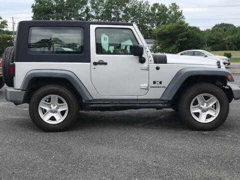 2009 Jeep Wrangler for sale at J Wilgus Cars in Selbyville DE