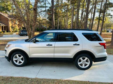 2018 Ford Explorer for sale at Poole Automotive in Laurinburg NC