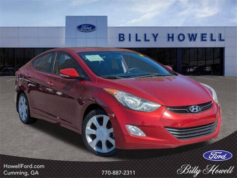 2013 Hyundai Elantra for sale at BILLY HOWELL FORD LINCOLN in Cumming GA