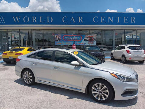 2017 Hyundai Sonata for sale at WORLD CAR CENTER & FINANCING LLC in Kissimmee FL