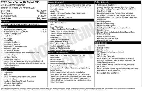 2023 Buick Encore GX Select