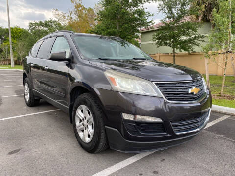 2015 Chevrolet Traverse for sale at Eden Cars Inc in Hollywood FL