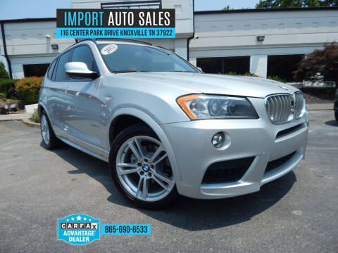 2012 BMW X3 for sale at IMPORT AUTO SALES in Knoxville TN