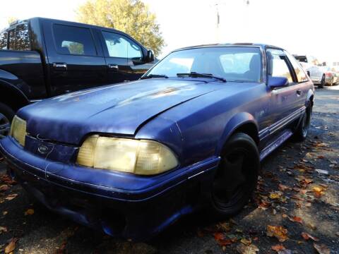 1988 Ford Mustang for sale at Super Sports & Imports in Jonesville NC