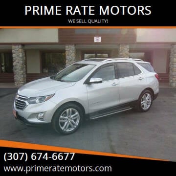 2019 Chevrolet Equinox for sale at PRIME RATE MOTORS in Sheridan WY