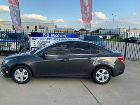 2015 Chevrolet Cruze for sale at I 90 Motors in Cypress TX