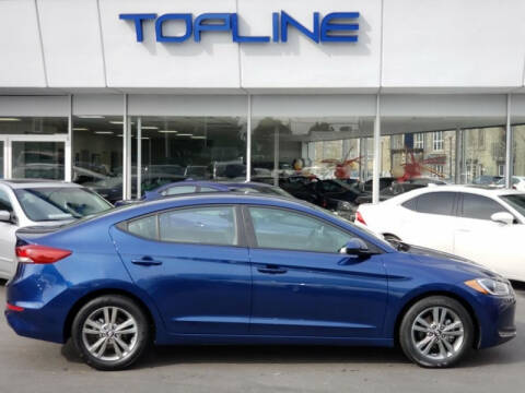 2018 Hyundai Elantra for sale at Topline Auto Inc in San Mateo CA