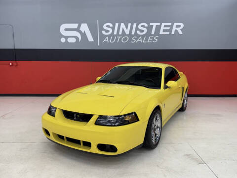 2003 Ford Mustang SVT Cobra for sale at SINISTER AUTO SALES in Wixom MI