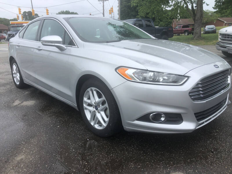 2016 Ford Fusion for sale at Creekside Automotive in Lexington NC