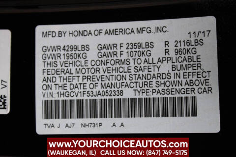 2018 Honda Accord EX-L