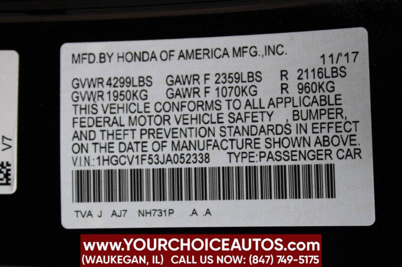 2018 Honda Accord EX-L