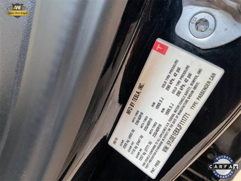 2018 Tesla Model 3 Long Range