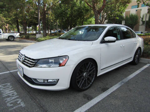 2013 Volkswagen Passat for sale at E MOTORCARS in Fullerton CA