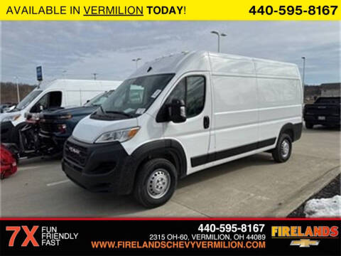 2024 RAM ProMaster for sale at Firelands Chevrolet of Vermillion in Vermilion OH