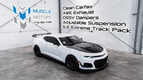 2021 Chevrolet Camaro for sale at MUSCLE MOTORS AUTO SALES INC in Reno NV