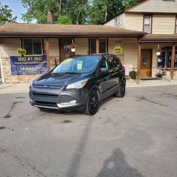 2016 Ford Escape for sale at BIG #1 INC in Brownstown MI