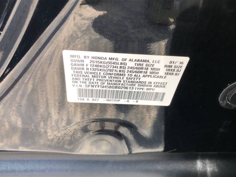 2016 Honda Pilot EX-L