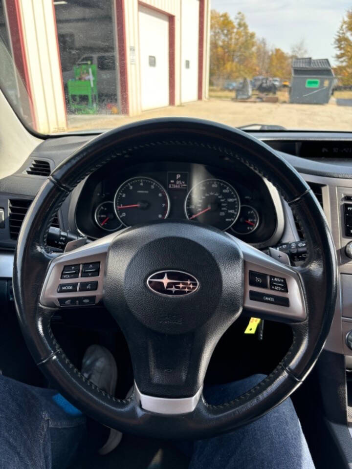 2013 Subaru Outback for sale at Hawkeye Auto of De Soto LLC in Carlisle, IA