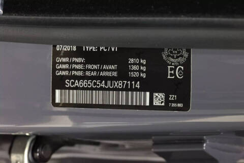 2018 Rolls-Royce Wraith