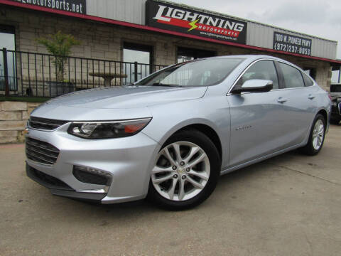 2018 Chevrolet Malibu for sale at Lightning Motorsports in Grand Prairie TX