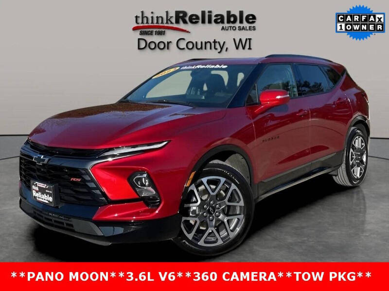 2023 Chevrolet Blazer for sale at RELIABLE AUTOMOBILE SALES, INC in Sturgeon Bay WI