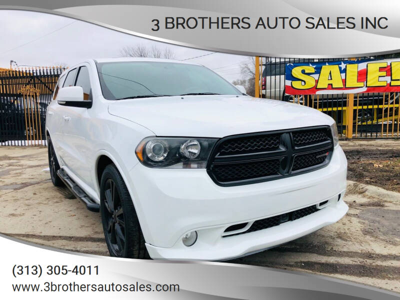 2013 Dodge Durango for sale at 3 Brothers Auto Sales Inc in Detroit MI