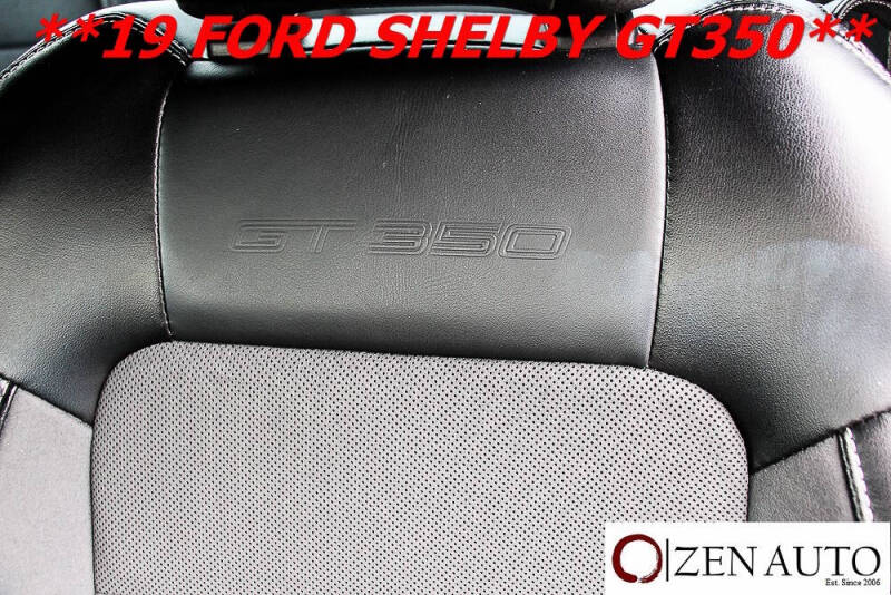 2019 Ford Mustang Shelby GT350