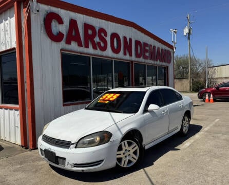 2013 Chevrolet Impala for sale at Cars On Demand 2 in Pasadena TX